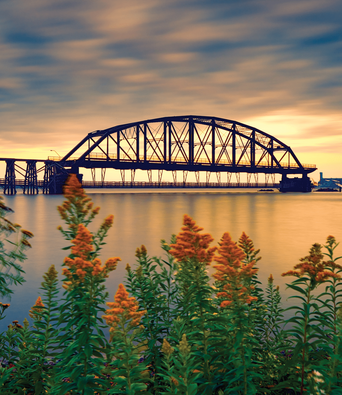 The historic Aerial Lift Bridge in Canal Park