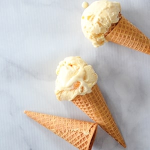Ice Cream-peach